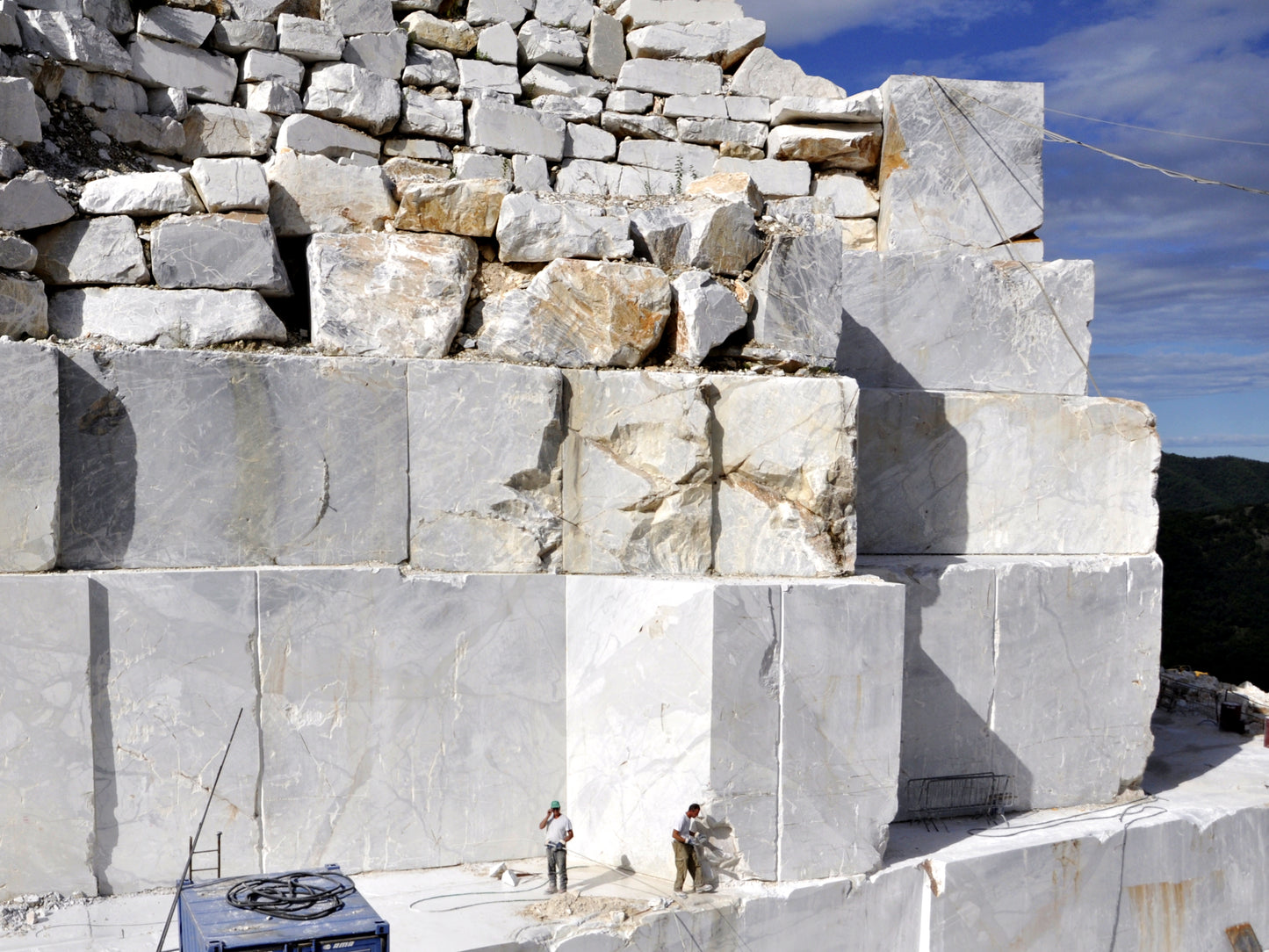 Quick quarry tour in Carrara, Italy