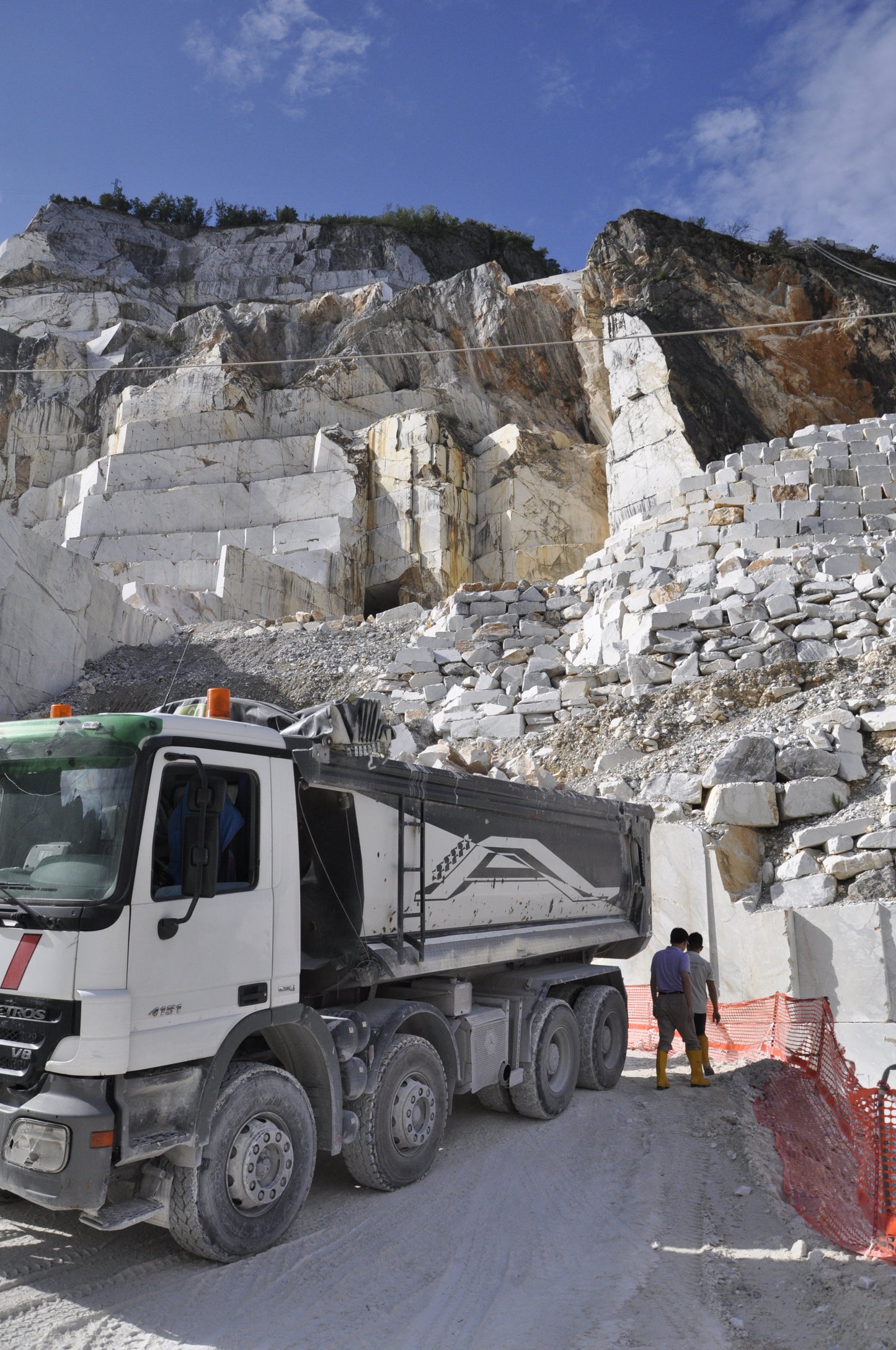 Quick quarry tour in Carrara, Italy