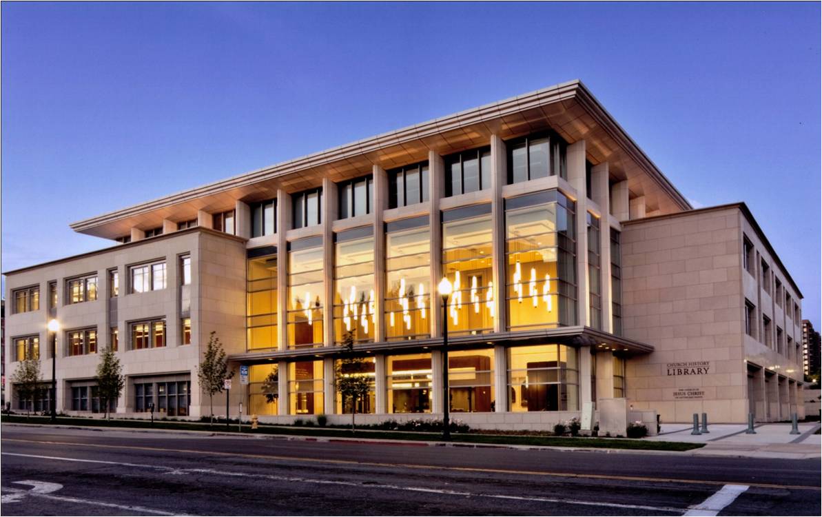 LDS Church History Library 2011 MIA Pinnacle Award Bestview