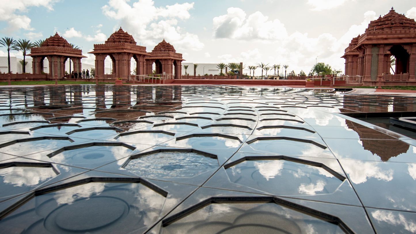 Lotus Fountain - Baps Shri Swaminarayan Mandir LA